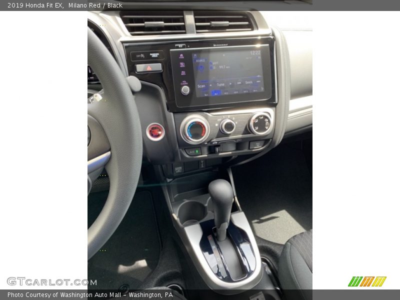 Milano Red / Black 2019 Honda Fit EX