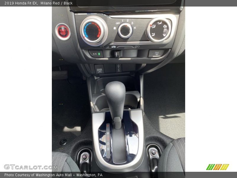 Milano Red / Black 2019 Honda Fit EX