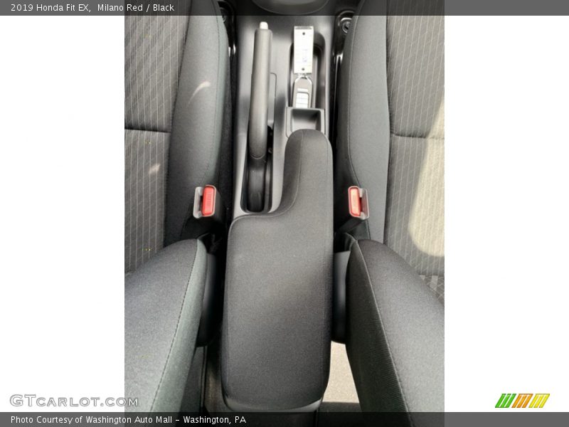 Milano Red / Black 2019 Honda Fit EX