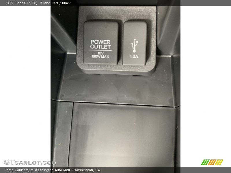Milano Red / Black 2019 Honda Fit EX