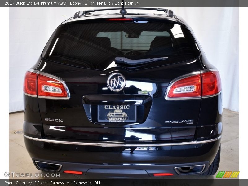 Ebony Twilight Metallic / Light Titanium 2017 Buick Enclave Premium AWD