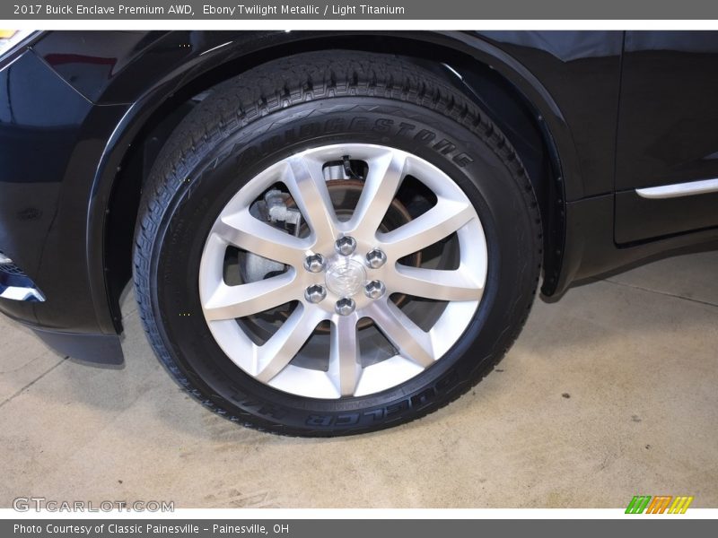 Ebony Twilight Metallic / Light Titanium 2017 Buick Enclave Premium AWD