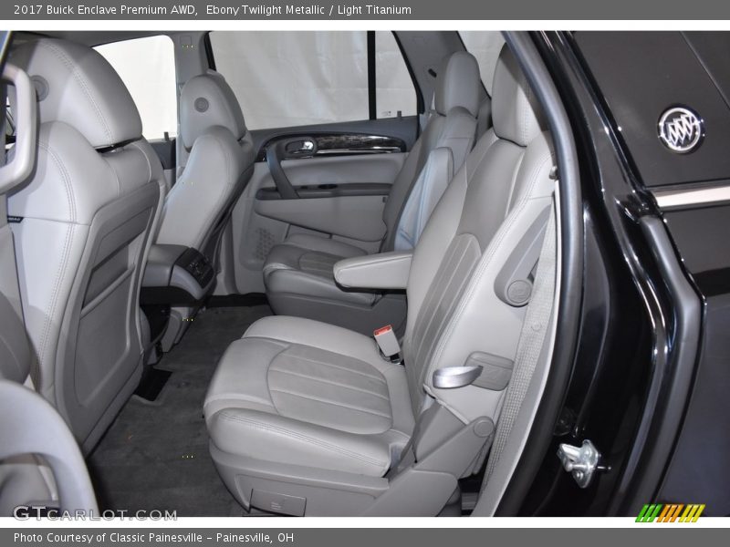 Ebony Twilight Metallic / Light Titanium 2017 Buick Enclave Premium AWD