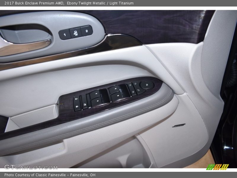 Ebony Twilight Metallic / Light Titanium 2017 Buick Enclave Premium AWD