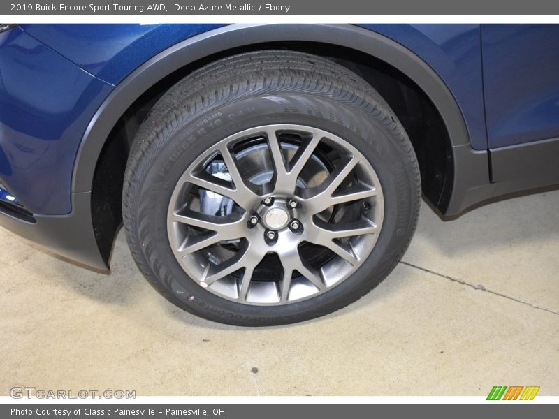Deep Azure Metallic / Ebony 2019 Buick Encore Sport Touring AWD