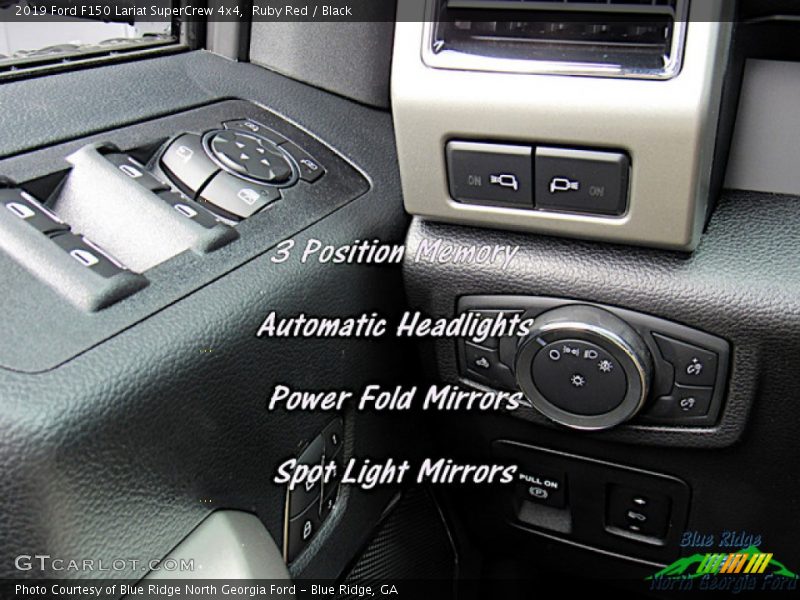 Ruby Red / Black 2019 Ford F150 Lariat SuperCrew 4x4