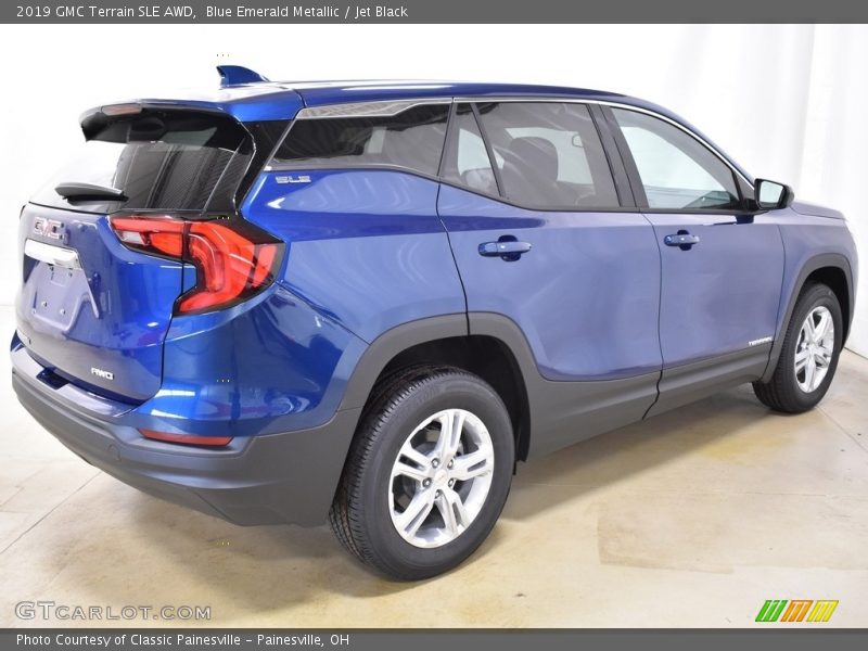 Blue Emerald Metallic / Jet Black 2019 GMC Terrain SLE AWD