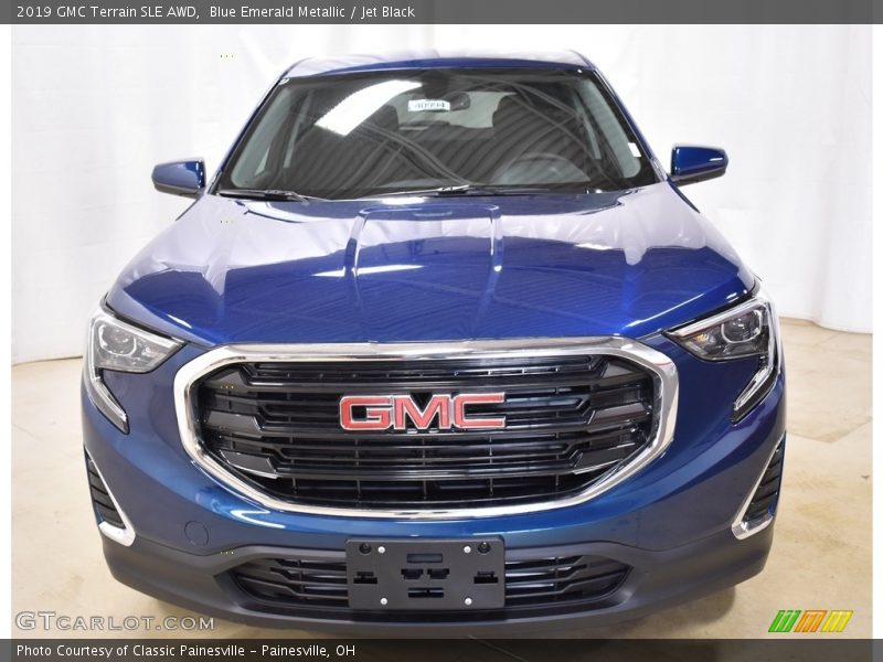 Blue Emerald Metallic / Jet Black 2019 GMC Terrain SLE AWD