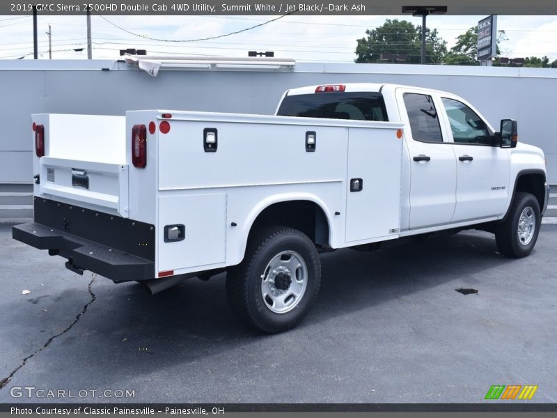 Summit White / Jet Black/­Dark Ash 2019 GMC Sierra 2500HD Double Cab 4WD Utility