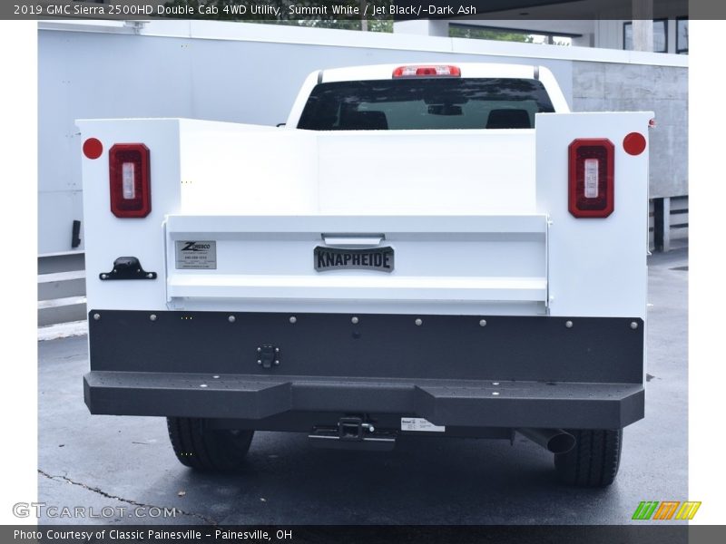 Summit White / Jet Black/­Dark Ash 2019 GMC Sierra 2500HD Double Cab 4WD Utility