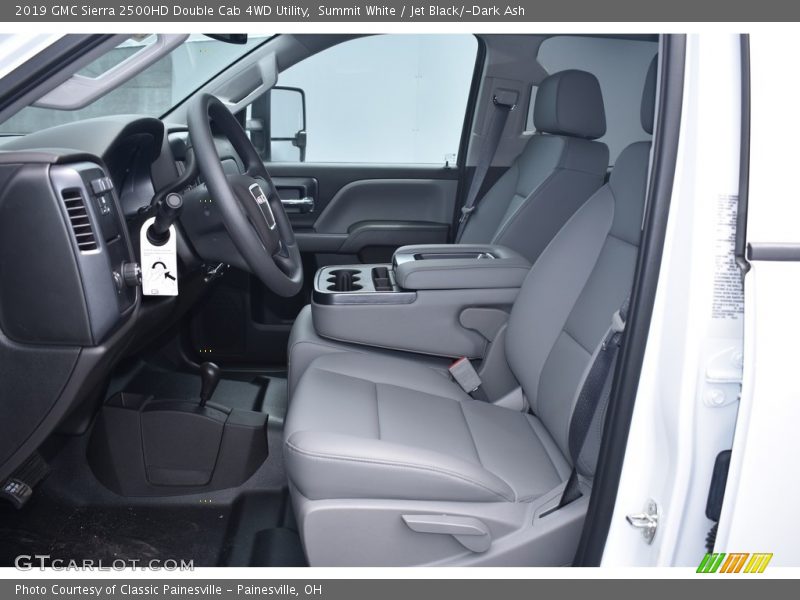 Summit White / Jet Black/­Dark Ash 2019 GMC Sierra 2500HD Double Cab 4WD Utility