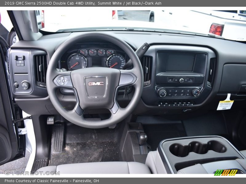 Summit White / Jet Black/­Dark Ash 2019 GMC Sierra 2500HD Double Cab 4WD Utility
