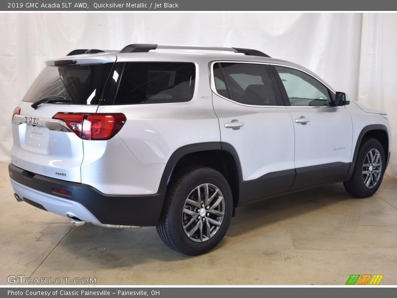 Quicksilver Metallic / Jet Black 2019 GMC Acadia SLT AWD