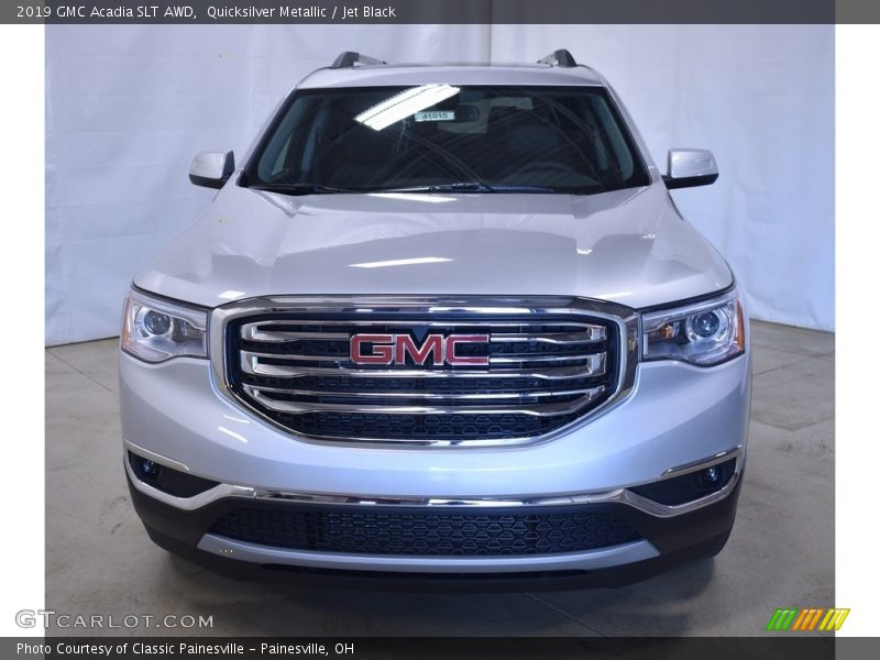 Quicksilver Metallic / Jet Black 2019 GMC Acadia SLT AWD
