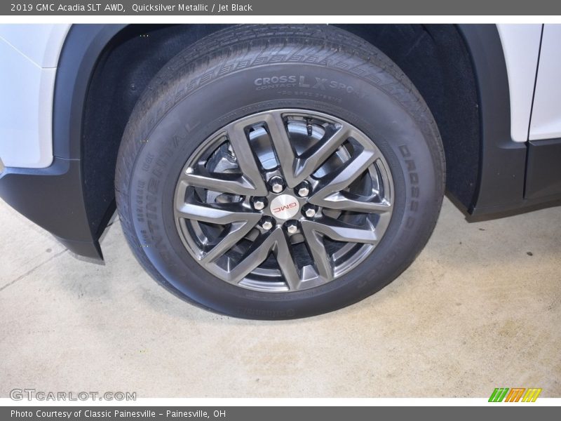 Quicksilver Metallic / Jet Black 2019 GMC Acadia SLT AWD