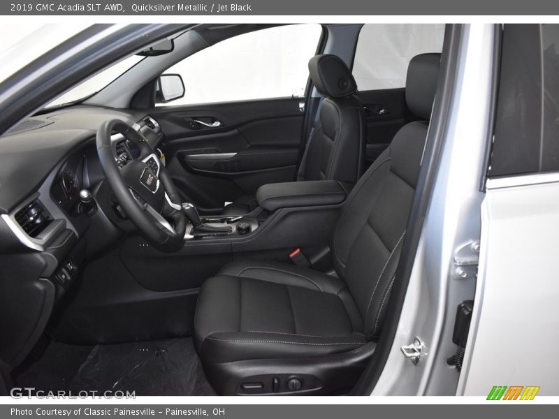 Quicksilver Metallic / Jet Black 2019 GMC Acadia SLT AWD