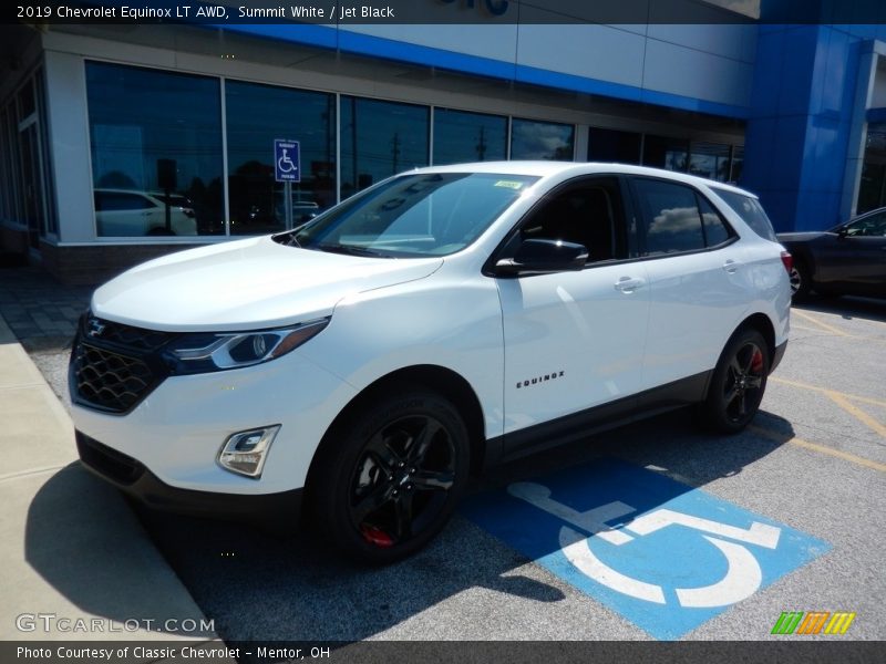 Summit White / Jet Black 2019 Chevrolet Equinox LT AWD
