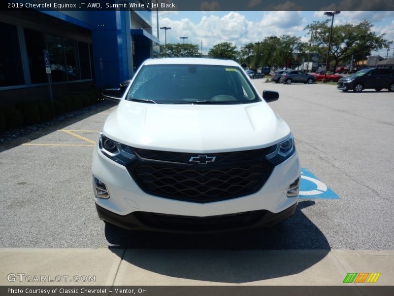 Summit White / Jet Black 2019 Chevrolet Equinox LT AWD