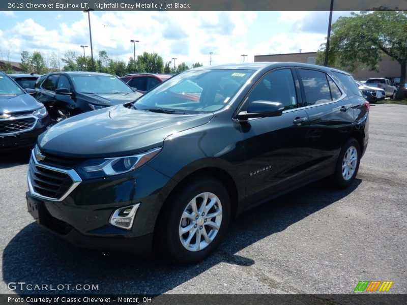 Nightfall Gray Metallic / Jet Black 2019 Chevrolet Equinox LT