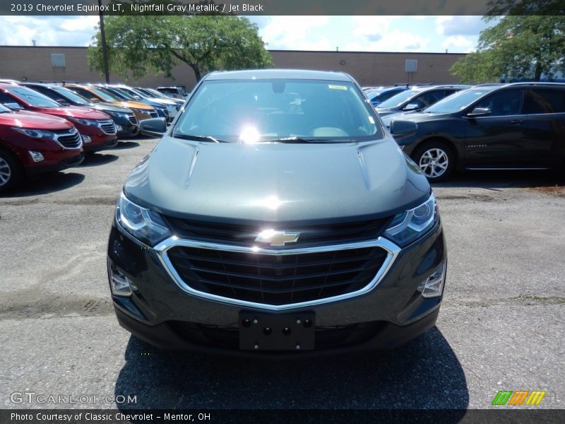 Nightfall Gray Metallic / Jet Black 2019 Chevrolet Equinox LT