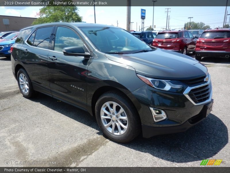 Nightfall Gray Metallic / Jet Black 2019 Chevrolet Equinox LT