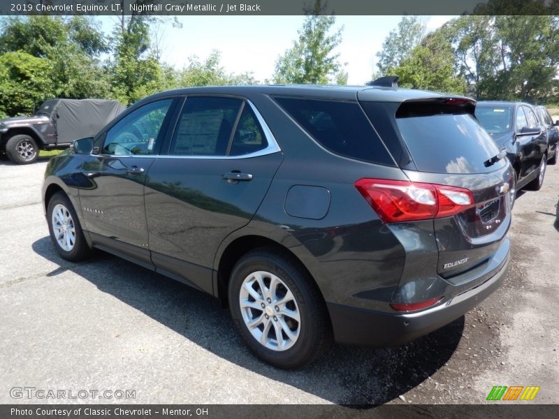 Nightfall Gray Metallic / Jet Black 2019 Chevrolet Equinox LT