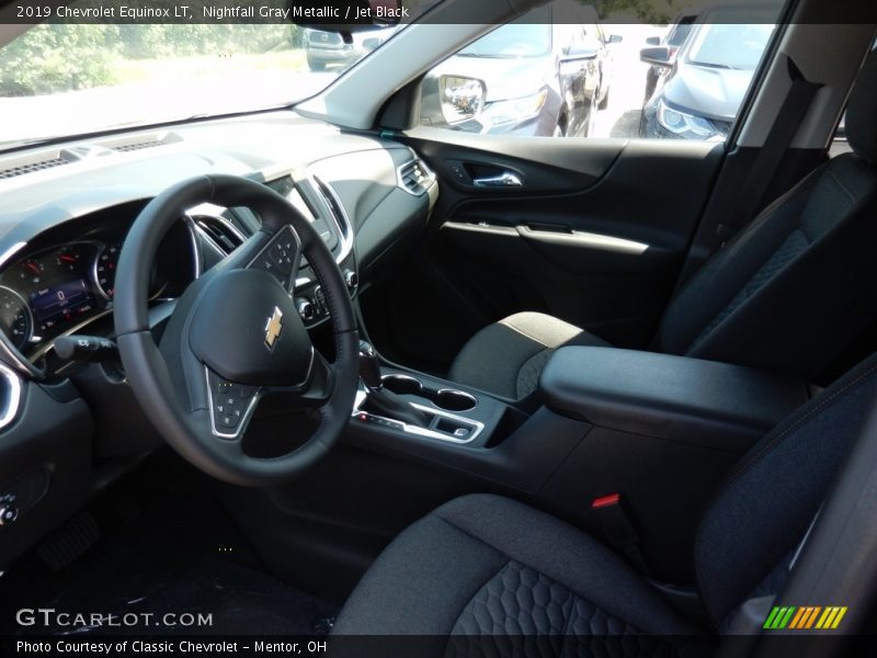 Nightfall Gray Metallic / Jet Black 2019 Chevrolet Equinox LT