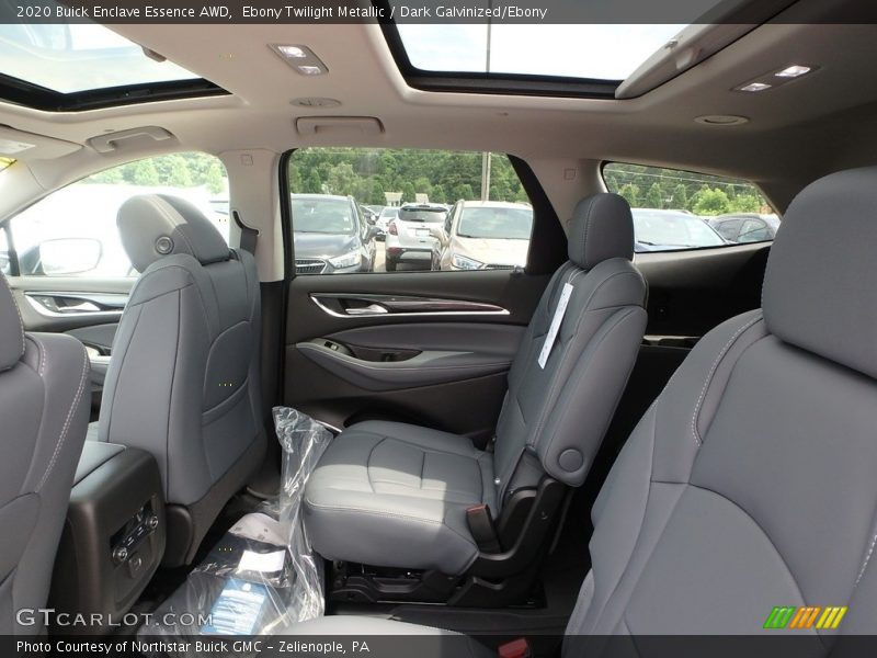 Rear Seat of 2020 Enclave Essence AWD