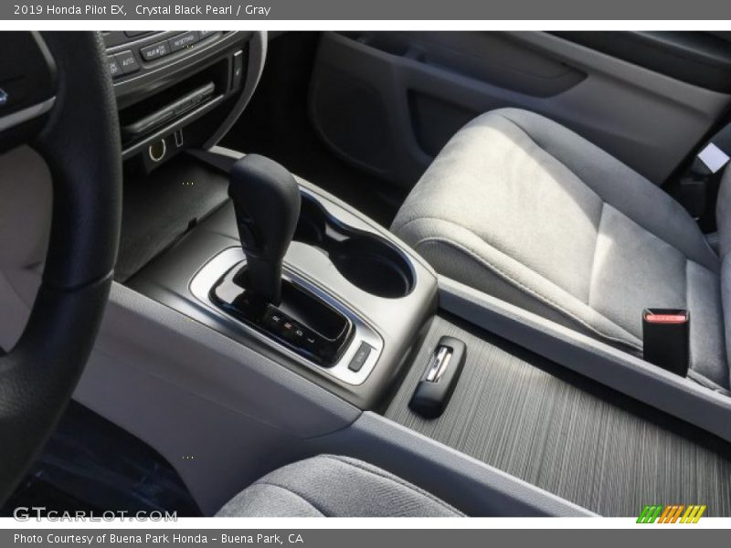 Crystal Black Pearl / Gray 2019 Honda Pilot EX