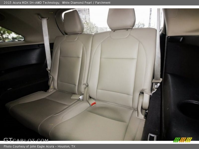 White Diamond Pearl / Parchment 2015 Acura MDX SH-AWD Technology