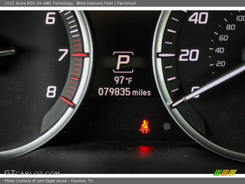 White Diamond Pearl / Parchment 2015 Acura MDX SH-AWD Technology