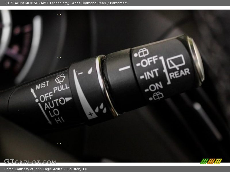 White Diamond Pearl / Parchment 2015 Acura MDX SH-AWD Technology