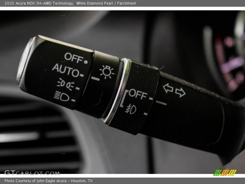 White Diamond Pearl / Parchment 2015 Acura MDX SH-AWD Technology