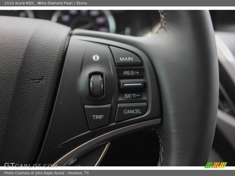 White Diamond Pearl / Ebony 2019 Acura MDX