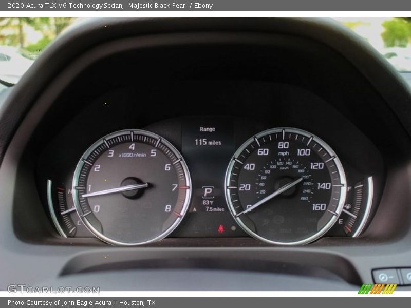  2020 TLX V6 Technology Sedan V6 Technology Sedan Gauges