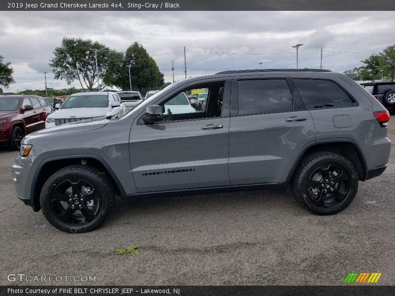 Sting-Gray / Black 2019 Jeep Grand Cherokee Laredo 4x4