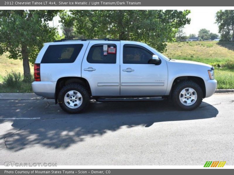 Silver Ice Metallic / Light Titanium/Dark Titanium 2012 Chevrolet Tahoe LT 4x4