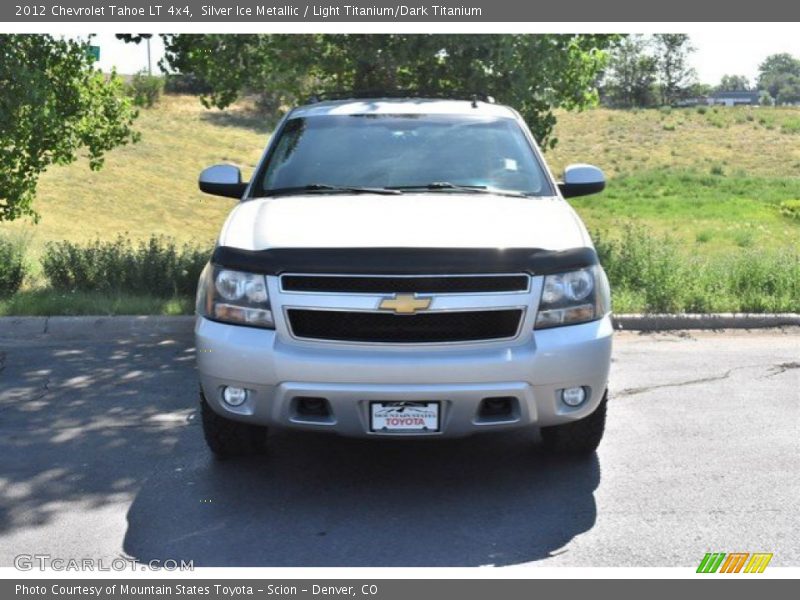 Silver Ice Metallic / Light Titanium/Dark Titanium 2012 Chevrolet Tahoe LT 4x4