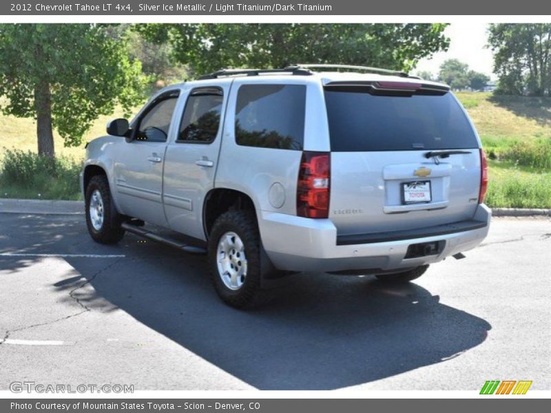 Silver Ice Metallic / Light Titanium/Dark Titanium 2012 Chevrolet Tahoe LT 4x4