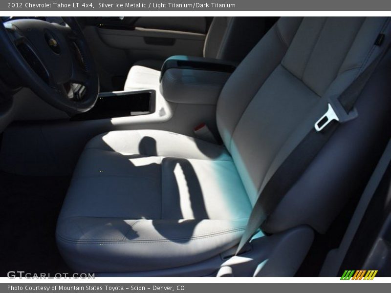 Silver Ice Metallic / Light Titanium/Dark Titanium 2012 Chevrolet Tahoe LT 4x4