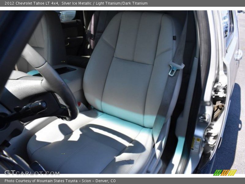 Silver Ice Metallic / Light Titanium/Dark Titanium 2012 Chevrolet Tahoe LT 4x4