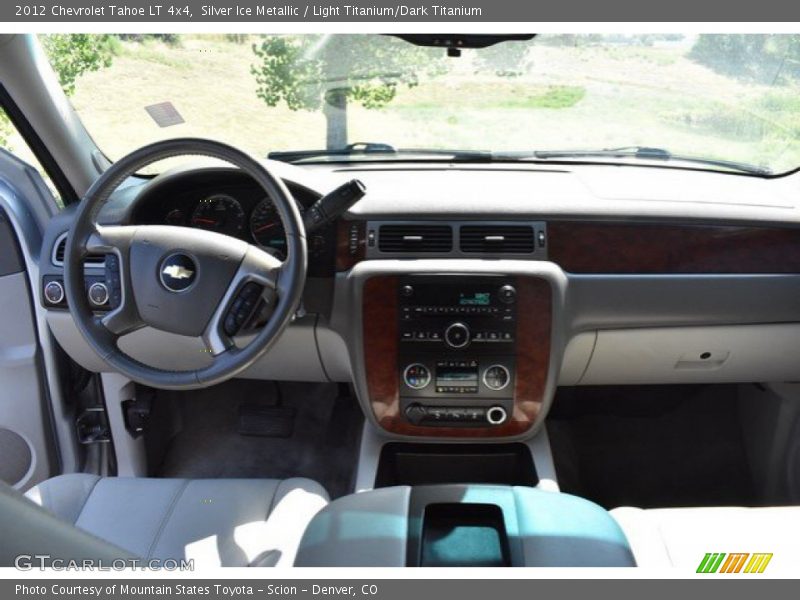 Silver Ice Metallic / Light Titanium/Dark Titanium 2012 Chevrolet Tahoe LT 4x4