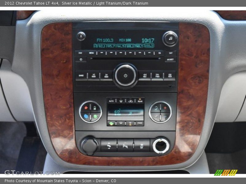 Silver Ice Metallic / Light Titanium/Dark Titanium 2012 Chevrolet Tahoe LT 4x4