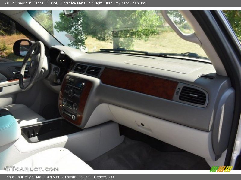 Silver Ice Metallic / Light Titanium/Dark Titanium 2012 Chevrolet Tahoe LT 4x4