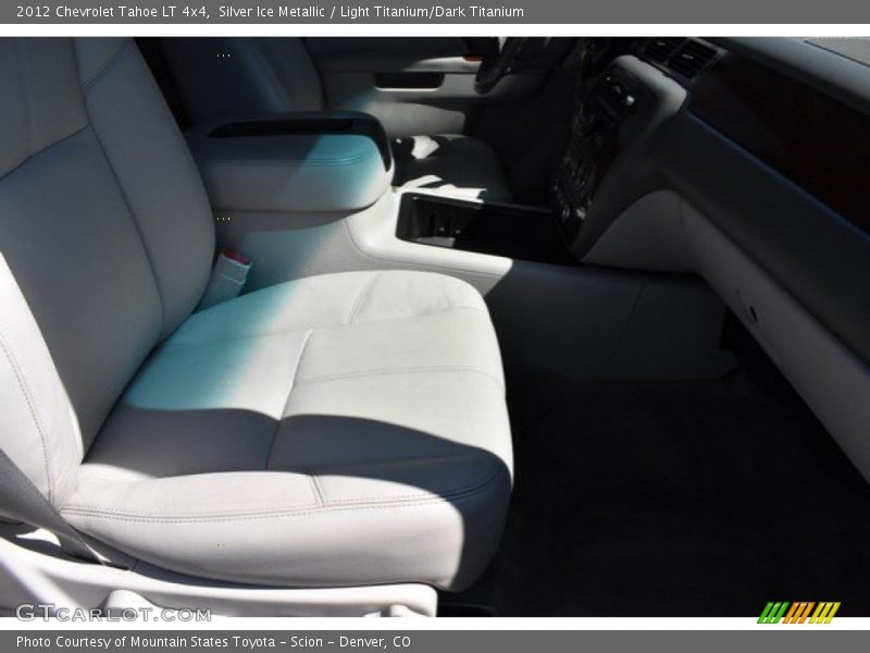 Silver Ice Metallic / Light Titanium/Dark Titanium 2012 Chevrolet Tahoe LT 4x4