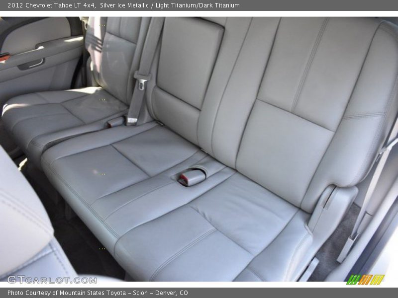 Silver Ice Metallic / Light Titanium/Dark Titanium 2012 Chevrolet Tahoe LT 4x4