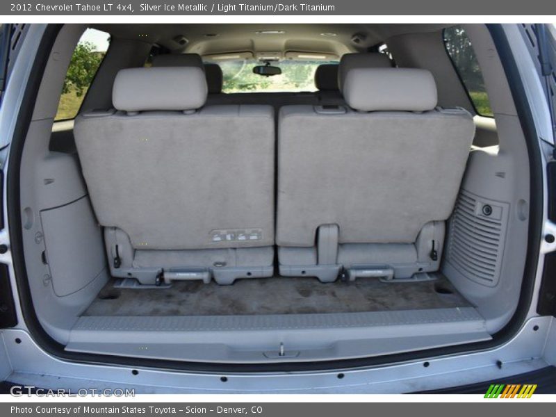 Silver Ice Metallic / Light Titanium/Dark Titanium 2012 Chevrolet Tahoe LT 4x4