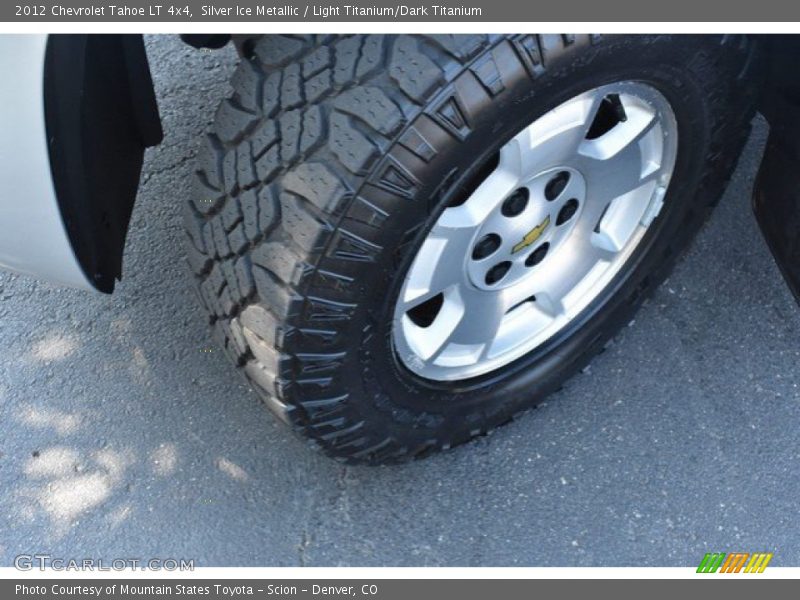 Silver Ice Metallic / Light Titanium/Dark Titanium 2012 Chevrolet Tahoe LT 4x4