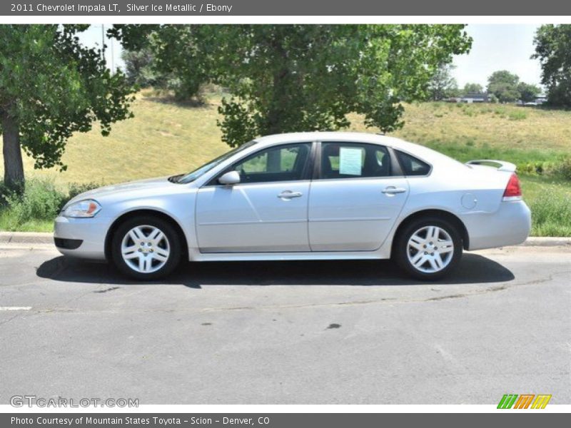Silver Ice Metallic / Ebony 2011 Chevrolet Impala LT