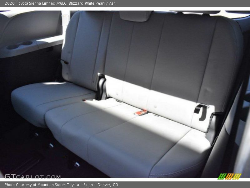 Blizzard White Pearl / Ash 2020 Toyota Sienna Limited AWD